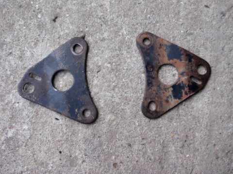 Patte de fixation Pot d'échappement Honda CX 500