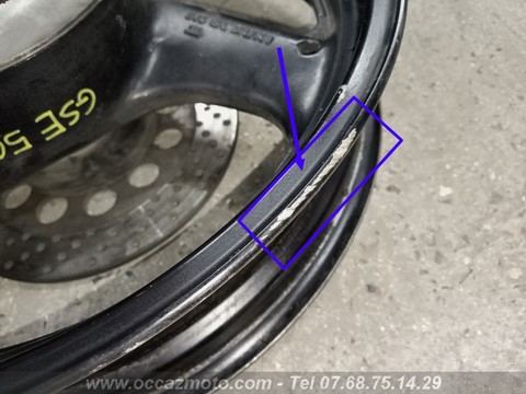 Jante arriere Suzuki GS 500