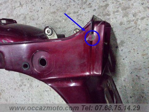 Garde boue arrière Honda GL 650 silverwing.