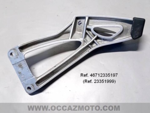 Platine repose pied arriere gauche BMW K1200RS.