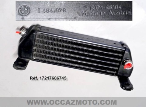 Radiateur d'huile BMW K1200RS.