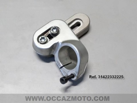 Support guidon gauche et Rehausseur BMW K1200RS.