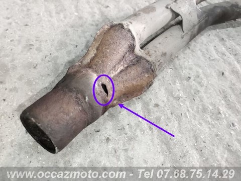 Collecteur d'echappementcylindre 2 et 3 XJ 600