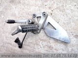Platine repose pied avant gauche avec selecteur Kawasaki ZZR 600